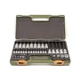 Rátűzőkulcs - crowa+bit klt. 1/4-1/2" imb.+TX+TTX+E-Torx 41 részes (23.290)