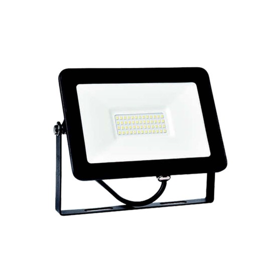 Fényvető LED 50 W - 4000 lm 5500K - hideg fekete ELMARK (98VEGA50SLIM)