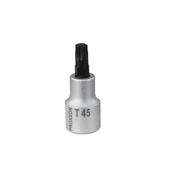 Rátűzőkulcs - crowa+bit 1/2" torx T45 hosszított Proxxon (23.493)