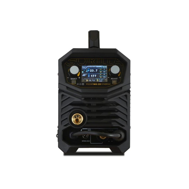 Hegesztő inverter Gorilla PocketMIG 225 Synergic (800MIG225SYN) Hegesztő inverter Gorilla PocketMIG 225 Synergic (800MIG225SYN)