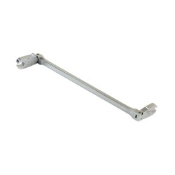 Fékcsőkulcs racsnis, kétoldali csuklós, extra hosszú 10 x 11 mm -Laser(LAS-7381) Fékcsőkulcs racsnis, kétoldali csuklós, extra hosszú 10 x 11 mm -Laser(LAS-7381)