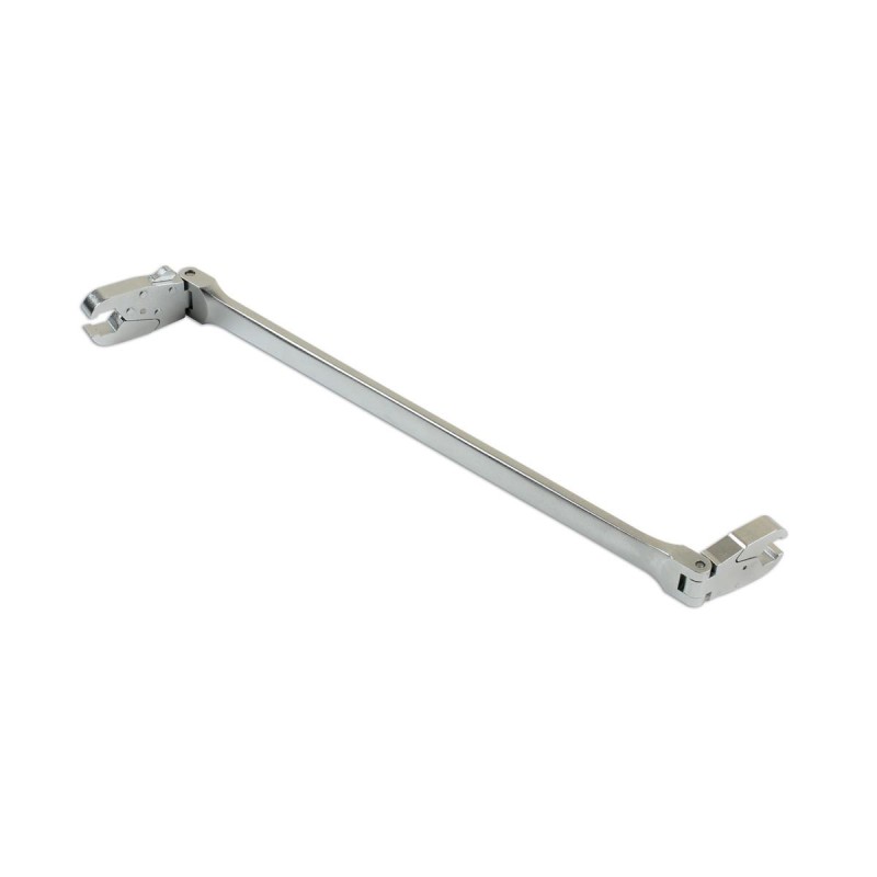 Fékcsőkulcs racsnis, kétoldali csuklós, extra hosszú 10 x 11 mm -Laser(LAS-7381) Fékcsőkulcs racsnis, kétoldali csuklós, extra hosszú 10 x 11 mm -Laser(LAS-7381)