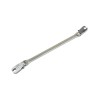 Fékcsőkulcs racsnis, kétoldali csuklós, extra hosszú 10 x 11 mm -Laser(LAS-7381) Fékcsőkulcs racsnis, kétoldali csuklós, extra hosszú 10 x 11 mm -Laser(LAS-7381)
