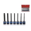 Légkulcsfej klt. 1/2" torx 7 db-os KingTony (4467PP)
