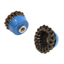 Drótcsiszoló fazékkefe BM menettel 65 mm (080-644) Drótcsiszoló fazékkefe BM menettel 65 mm (080-644)