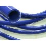 Levegőcső - levegőtömlő - PU - kék szövetbetétes 13/18 mm-es (UNA1318100BU)