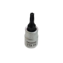 Rátűzőkulcs - crowa+bit 1/4" torx, furatos T15 Proxxon (23.756) Rátűzőkulcs - crowa+bit 1/4" torx, furatos T15 Proxxon (23.756)