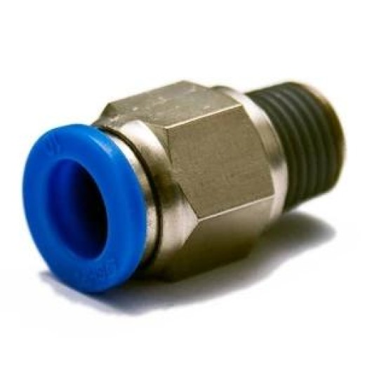 Levegős csatlakozó műanyag csőhöz 8 mm - KM 3/8 (PC08-03)