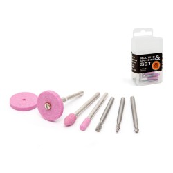 Multifunkciós mikrocsiszológéphez csapos csisz+maró klt. 3,1 mm 8 r. (10125-04) Multifunkciós mikrocsiszológéphez csapos csisz+maró klt. 3,1 mm 8 r. (10125-04)