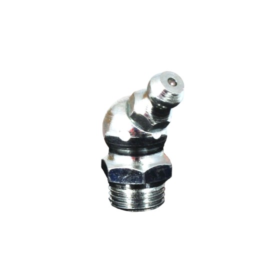 Zsírzógomb, 45° hengeres menet R1/8" (9.7 mm) H2 (hexagon) - DIN71412 (RH2-18)