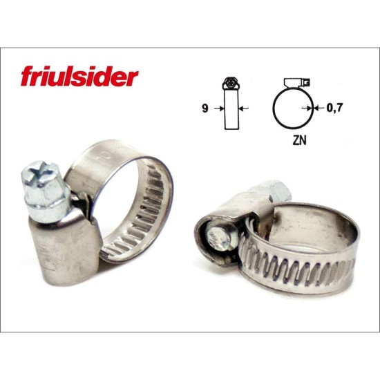 Bilincs Friulsider 10-16 mm - 9 mm W2+ MM - Clampex - (10-16W2FRIU)