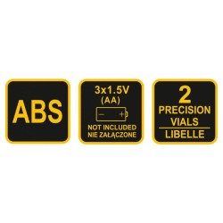 VOREL Csempelézer 2 libellás (16030)