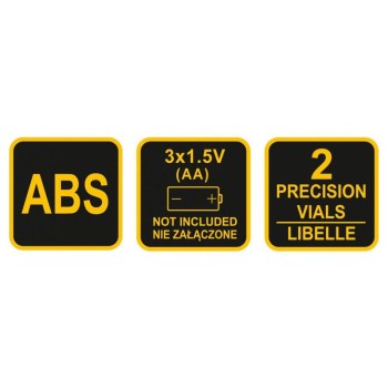 VOREL Csempelézer 2 libellás (16030)