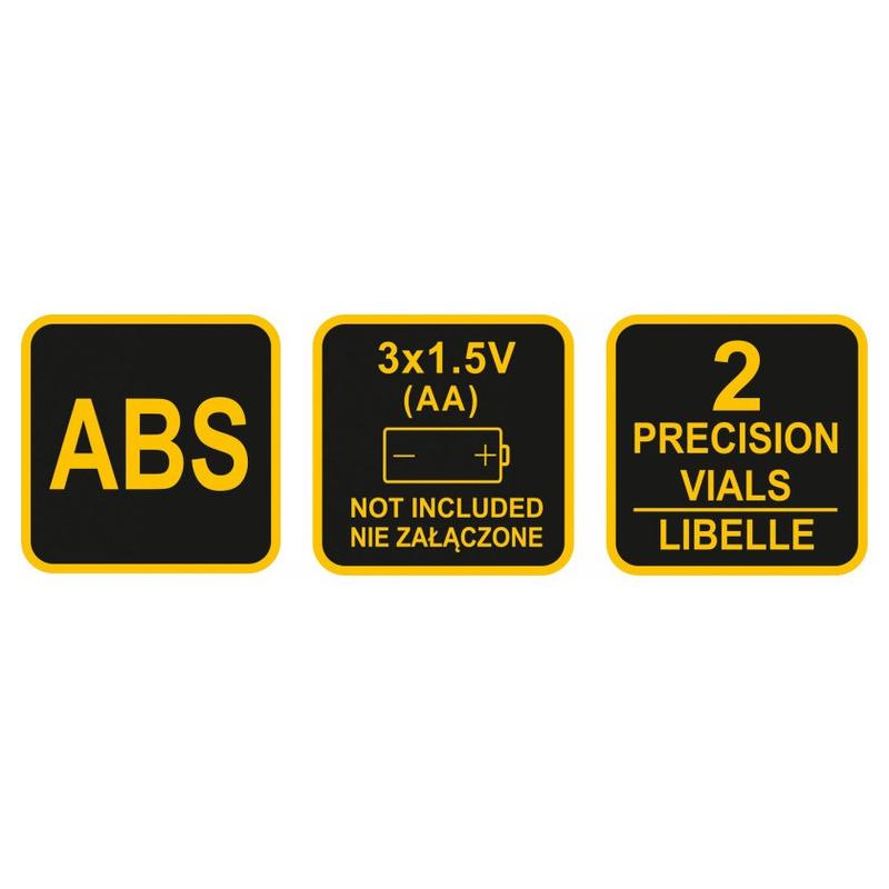 VOREL Csempelézer 2 libellás (16030)