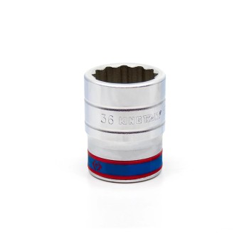 Dugókulcs - crowafej 1" 12 szög normál 36 mm KingTony (833036M)