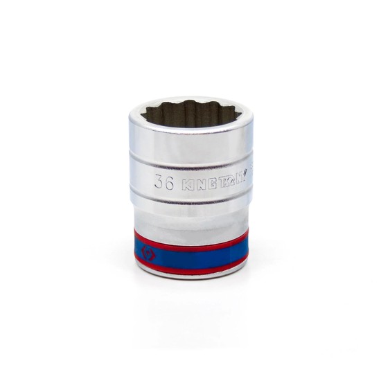 Dugókulcs - crowafej 1" 12 szög normál 36 mm KingTony (833036M) Dugókulcs - crowafej 1" 12 szög normál 36 mm KingTony (833036M)