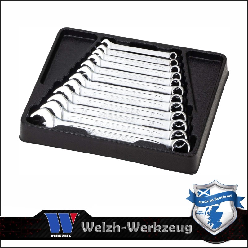 Csillag-villáskulcs klt. speciális profil - 8-21 mm 12 r. - Welzh (1186-WW)