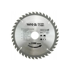 YATO Fűrésztárcsa fához 184 x 30 x 2,2 mm / 40T (YT-6061)