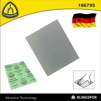 Csiszolópapír ív 230x280 mm P 2000 - vízálló - PS11A KLN (KLN-186795)