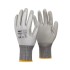 Kesztyű - vágásbiztos - PU mártott szuper vékony szürke 9/L (PT-SWD-THIN-9)