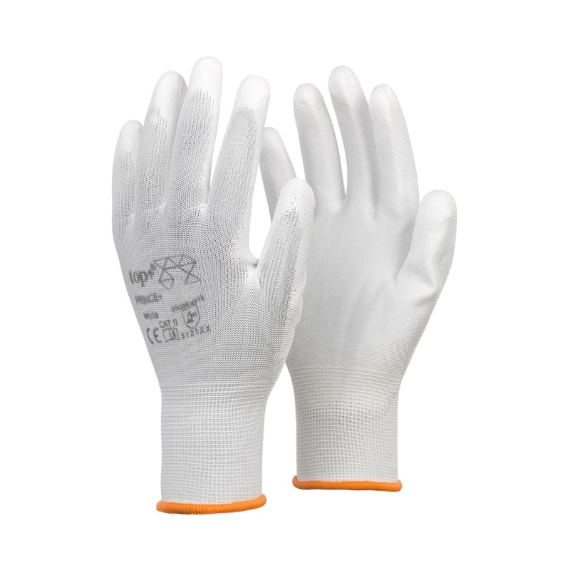 Kesztyű - szerelőkesztyű - fehér XXL-es 11-es (PT-PRINCE-2XL)