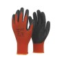 Kesztyű - szerelőkesztyű - Latex piros XL-es 10-es (PT-HANDY-10)