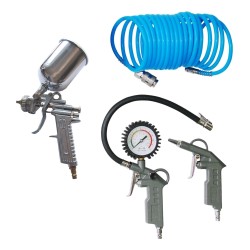 Levegős szerszám/tartozék klt. 5 db-os Güde (84092) Levegős szerszám/tartozék klt. 5 db-os Güde (84092)