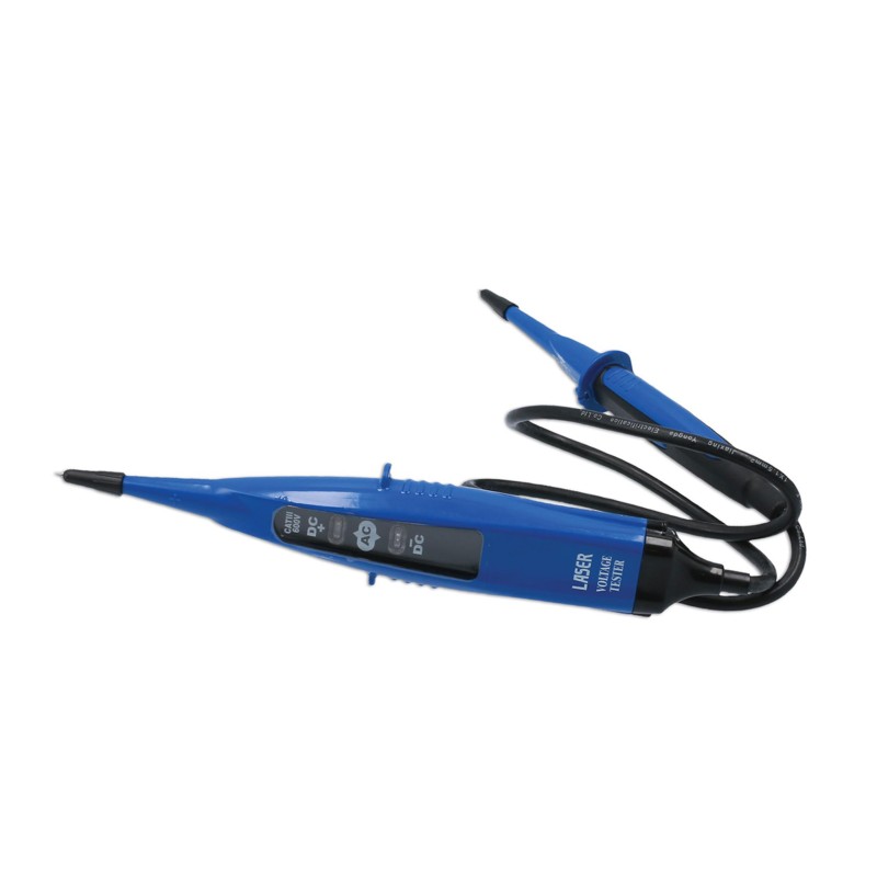Autóipari áramkör feszültség teszter Hybrid 2 pólus 12V - 600V- Laser (LAS-7803)
