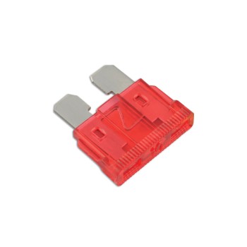 Biztosíték, hagyományos - 10 Amperes 100 db-os kiszerelés - Connect (CON-30416)