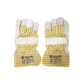 Kesztyű hasított marhabőr 10.5-es XL Sárga EN4143 - (EM1400BC105)