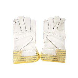 Kesztyű hasított marhabőr 10.5-es XL Sárga EN4143 - (EM1400BC105)