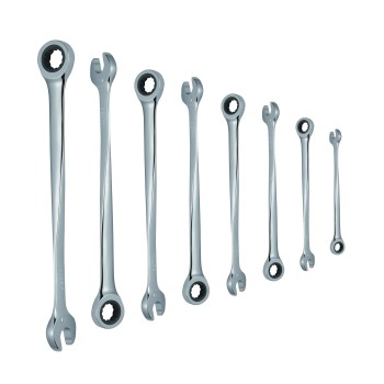 Csillag-villás racsnis klt. extra hosszú, 90°-ban csavart - 8db - SATA (109973)