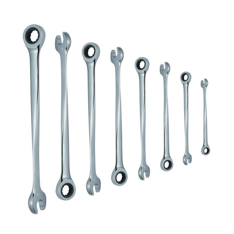 Csillag-villás racsnis klt. extra hosszú, 90°-ban csavart - 8db - SATA (109973)