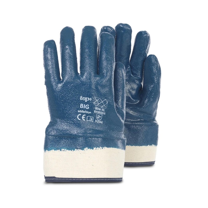 Kesztyű - Teljesen mártott - Kék Nitril vékony Big/Heavy XL/10 (PT-BIG-10) Kesztyű - Teljesen mártott - Kék Nitril vékony Big/Heavy XL/10 (PT-BIG-10)