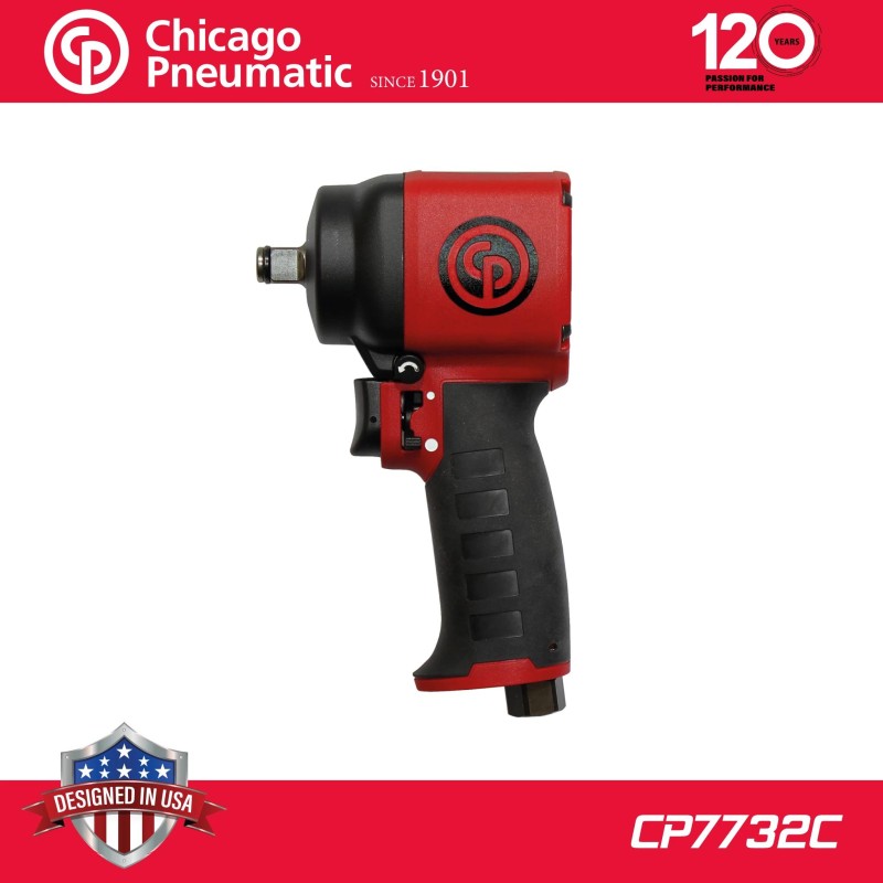 Légkulcs 1/2" 625 Nm Lazítás - 387 Nm Meghúzás Jumbo - Chicago (CP7732C) Légkulcs 1/2" 625 Nm Lazítás - 387 Nm Meghúzás Jumbo - Chicago (CP7732C)