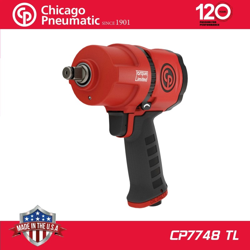 Légkulcs 1/2" 1300 Nm Lazítás - 90 Nm Meghúzás - Chicago (CP7748TL) Légkulcs 1/2" 1300 Nm Lazítás - 90 Nm Meghúzás - Chicago (CP7748TL)