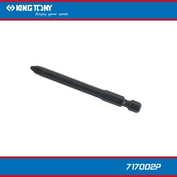 Bit, gépi PH2 x 70 mm hosszú ipari - KingTony (717002P) Bit, gépi PH2 x 70 mm hosszú ipari - KingTony (717002P)
