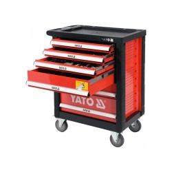 YATO Szerszámkocsi szerszámokkal 185 részes (YT-55307)