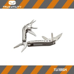 Multifunkciós szerszám, MINIMULTI 10in1 - Fekete-Ezüst - True (TU195K) Multifunkciós szerszám, MINIMULTI 10in1 - Fekete-Ezüst - True (TU195K)