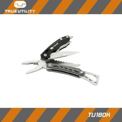 Multifunkciós szerszám, SEVEN 9in1 - Fekete-Ezüst - True (TU180K) Multifunkciós szerszám, SEVEN 9in1 - Fekete-Ezüst - True (TU180K)