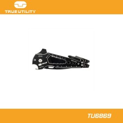 Vágókés, összecsukható Smartknife+ 15in1 - Fekete - True (TU6869) Vágókés, összecsukható Smartknife+ 15in1 - Fekete - True (TU6869)