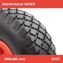 Molnárkocsi KERÉK műanyagfelnis - TÖMÖR gumis 3.00-4 260x85 mm (PT-13131) Molnárkocsi KERÉK műanyagfelnis - TÖMÖR gumis 3.00-4 260x85 mm (PT-13131)