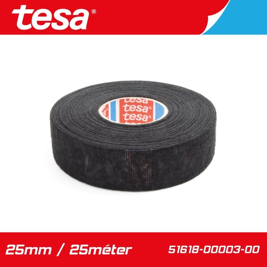 Bandázsszalag, textil 25 mm x 25 méter - TESA (51618-00003-00)