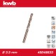 Csigafúró 3,3 mm HSS-G Co5 DIN 338 Twist, profi - KWB (49248633)