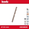 Csigafúró 3,5 mm HSS-G Co5 DIN 338 Twist, profi - KWB (49248635) Csigafúró 3,5 mm HSS-G Co5 DIN 338 Twist, profi - KWB (49248635)