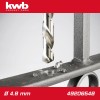 Csigafúró 4,8 mm HSS-G DIN 338 Silver Star, profi - KWB (49206548)