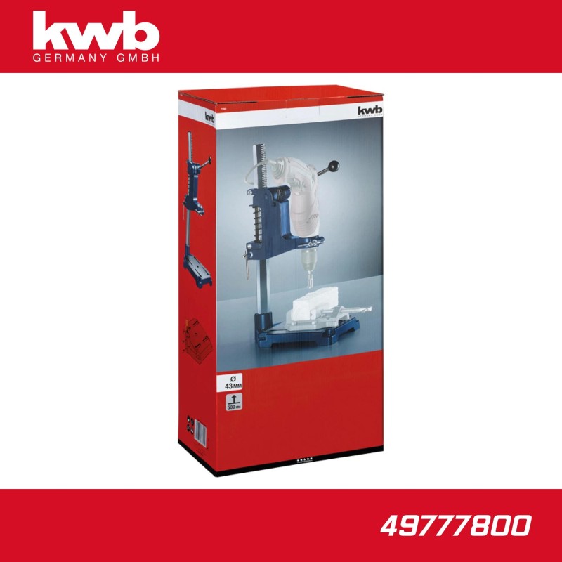Fúrógép asztali állvány max. 43 mm 175x200 mm KWB (49777800) Fúrógép asztali állvány max. 43 mm 175x200 mm KWB (49777800)
