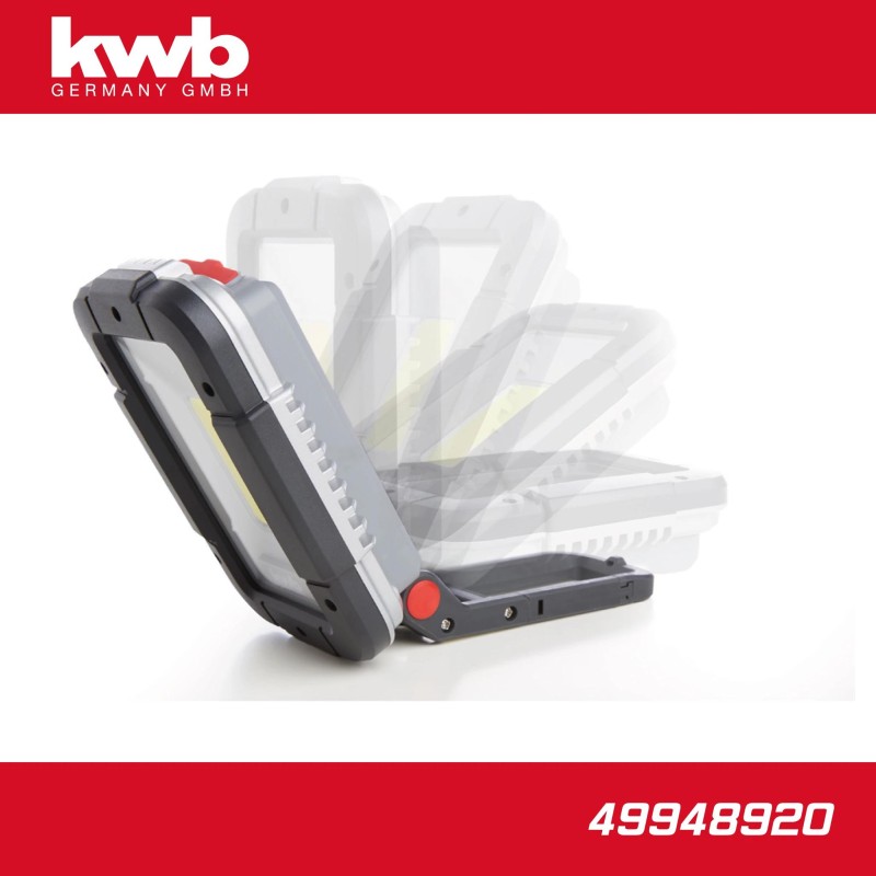 Szerelőlámpa - LED 01 COB 1521 lm akkus - USB - IPX5 összecsuk. - KWB (49948920) Szerelőlámpa - LED 01 COB 1521 lm akkus - USB - IPX5 összecsuk. - KWB (49948920)