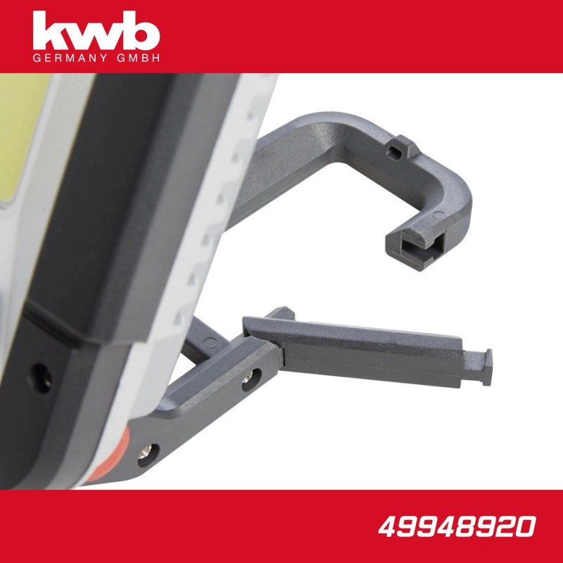 Szerelőlámpa - LED 01 COB 1521 lm akkus - USB - IPX5 összecsuk. - KWB (49948920) Szerelőlámpa - LED 01 COB 1521 lm akkus - USB - IPX5 összecsuk. - KWB (49948920)