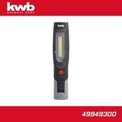 Szerelőlámpa LED 01 COB + 1 ledes dönthető akkus 422 lm - KWB (49949300) Szerelőlámpa LED 01 COB + 1 ledes dönthető akkus 422 lm - KWB (49949300)